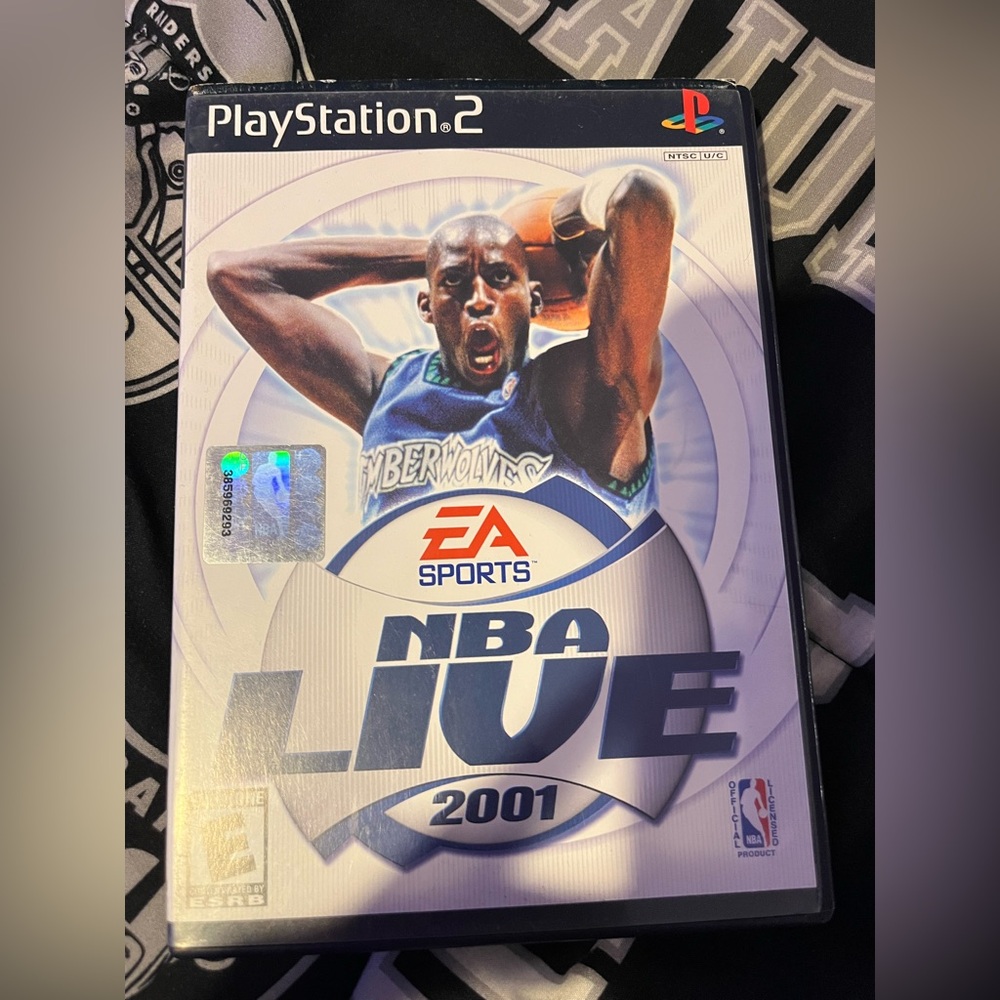 PlayStation 2 NBA live 01 CIB